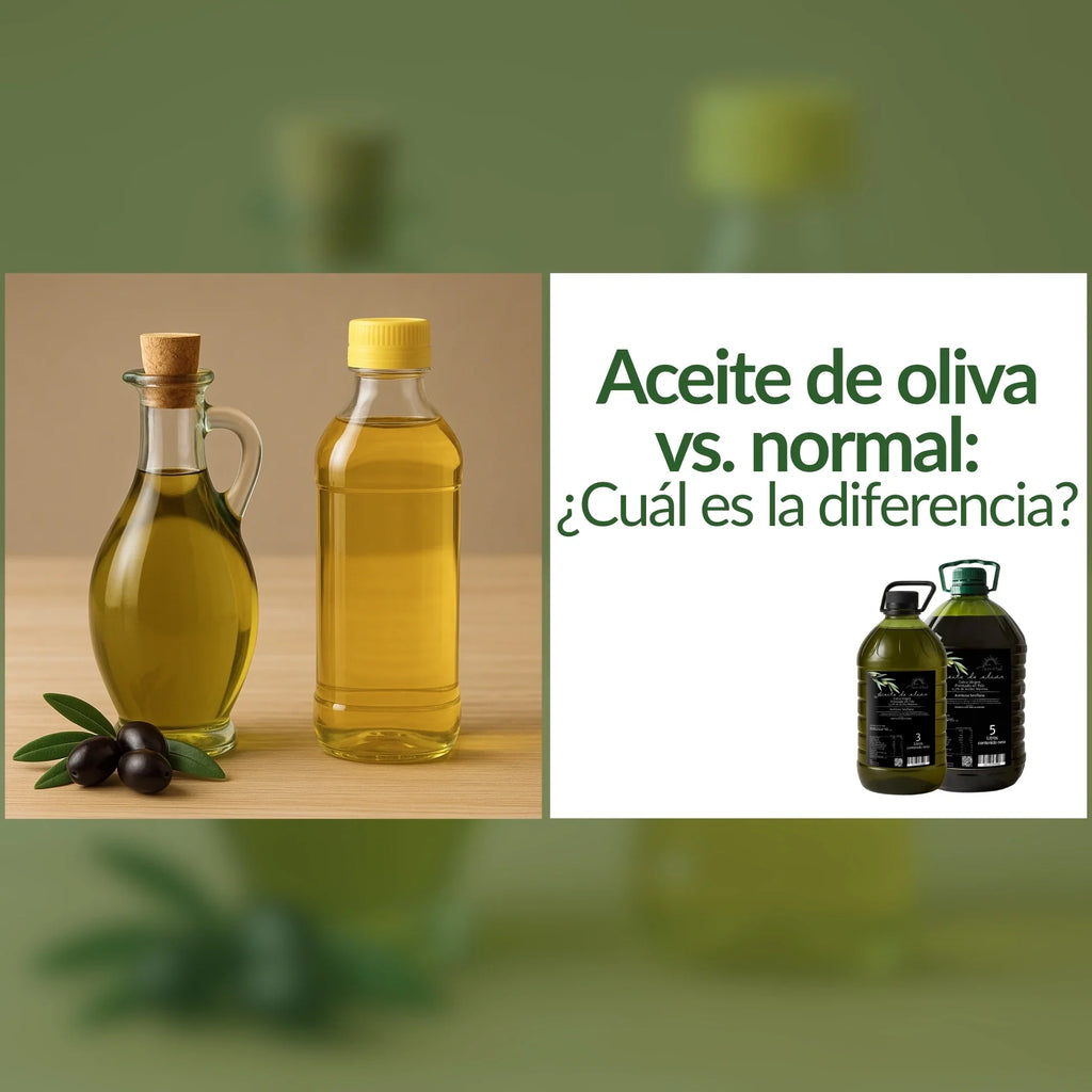 🫒Aceite de oliva vs. aceite normal: ¿Cuál es la diferencia real?