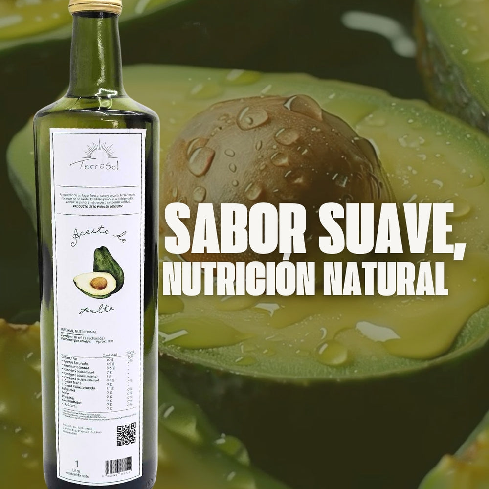 Aceite de Palta 1 Litro Terrasol