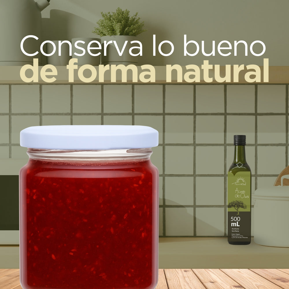 Kit Conservero Gourmet - 12 Frascos de Vidrio 460cc