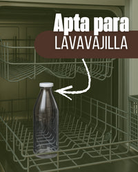 Kit Botellas de Vidrio 1L Gourmet – 20 Unidades