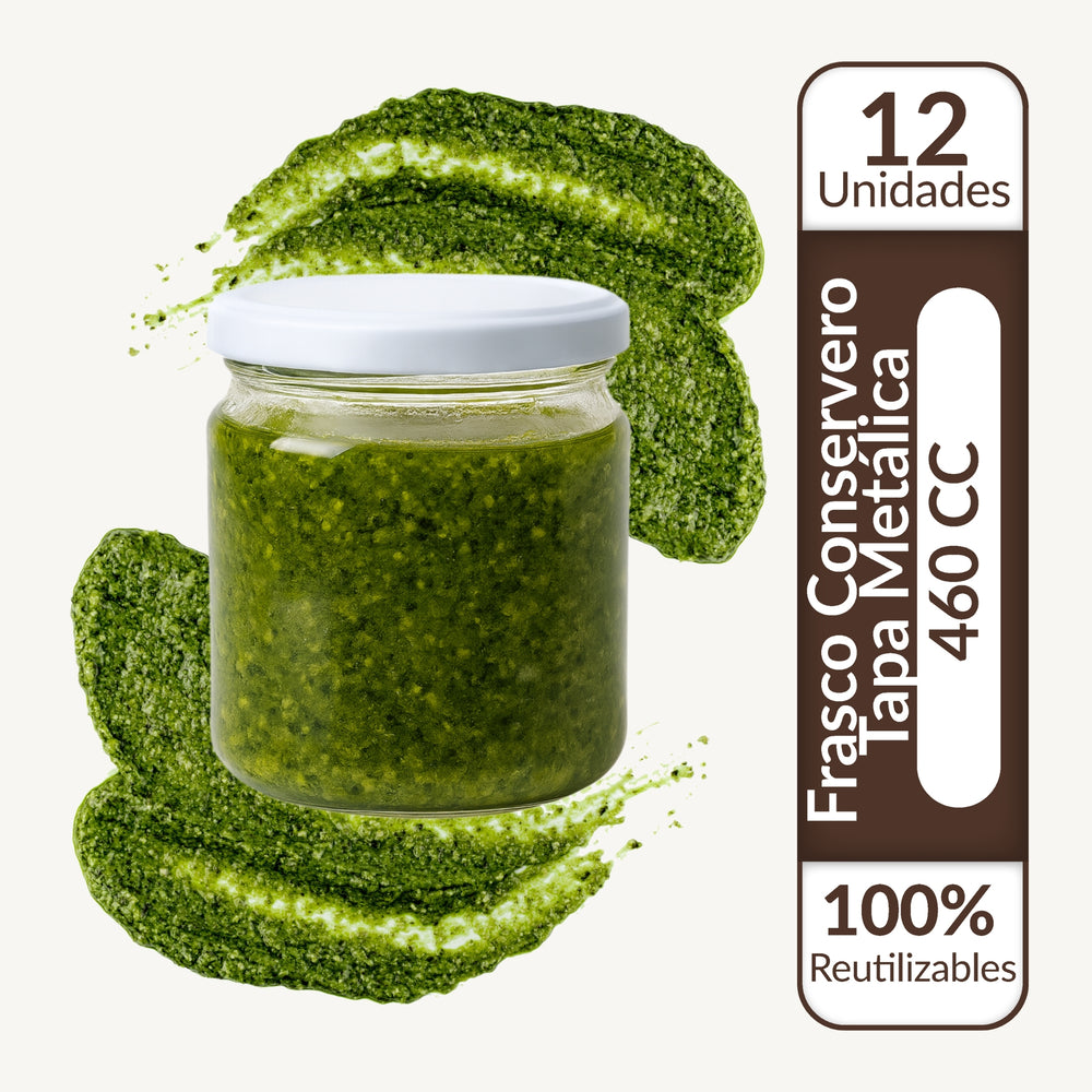 Kit Conservero Gourmet - 12 Frascos de Vidrio 460cc