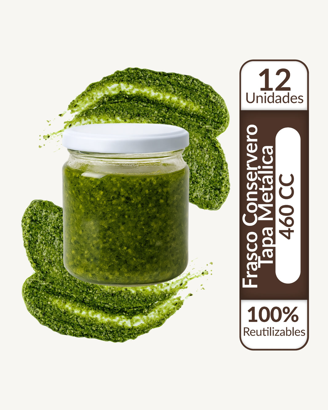 image Kit Conservero Gourmet - 12 Frascos de Vidrio 460cc