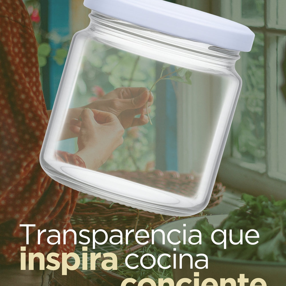 Kit Conservero Gourmet - 12 Frascos de Vidrio 460cc