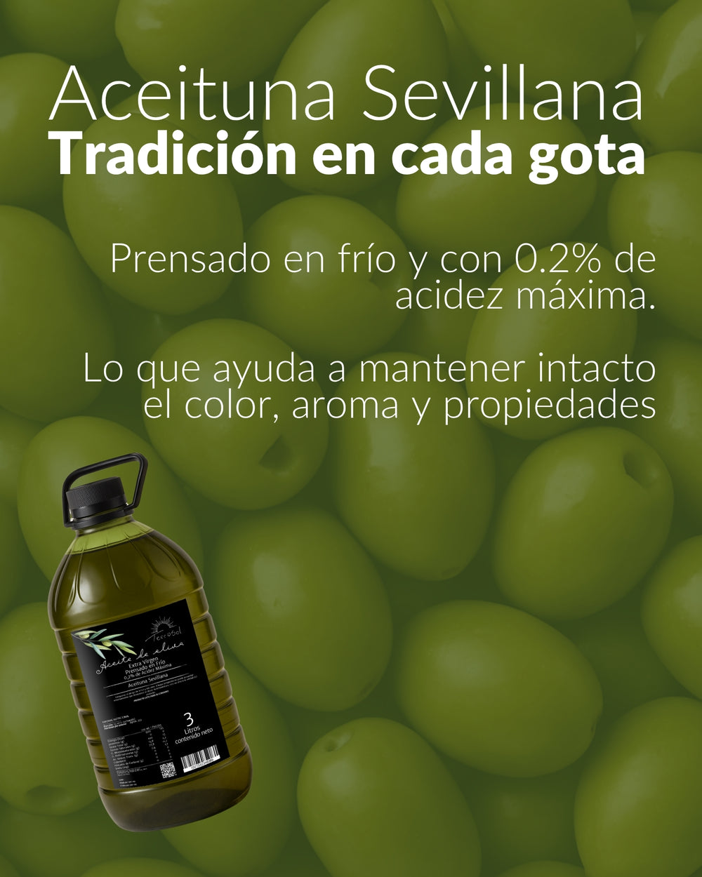 Aceite de Oliva 3 Litros