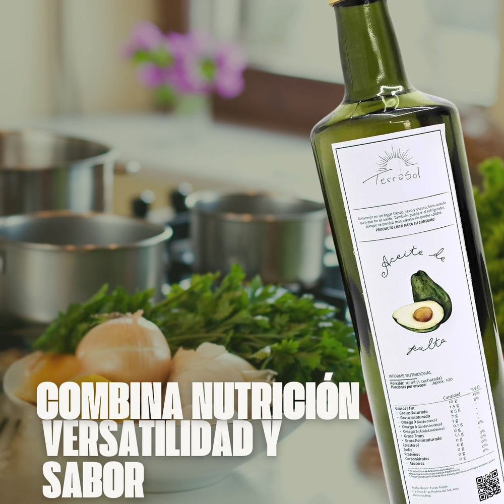 Aceite de Palta 1 Litro Terrasol